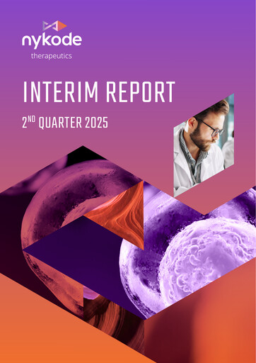Thumbnail Nykode Therapeutics Quarterly Report 2025-q2