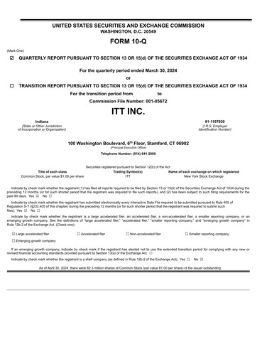 Thumbnail ITT Quarterly Report 2024-q1