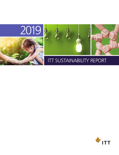 Miniature ITT Rapport de durabilité 2019