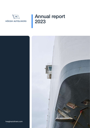Thumbnail Höegh Autoliners Annual Report 2023