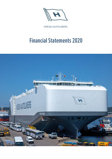 Thumbnail Höegh Autoliners Financial Statement 2020