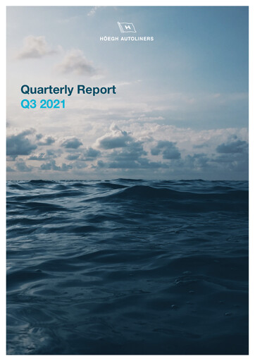 Thumbnail Höegh Autoliners Quarterly Report 2021-q3