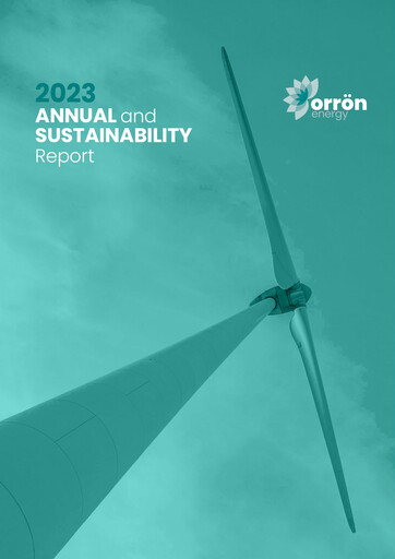 Thumbnail Orrön Energy Annual Report 2023