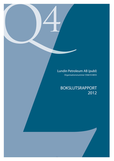 Thumbnail Orrön Energy Financial Report 2012