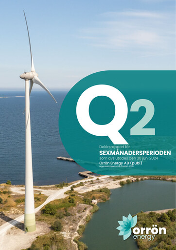 Thumbnail Orrön Energy Half-year Report 2024-h1