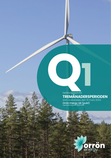 Thumbnail Orrön Energy Quarterly Report 2024-q1