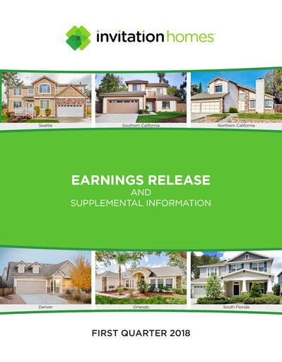 Miniature Invitation Homes
 Rapport trimestriel 2018-q1