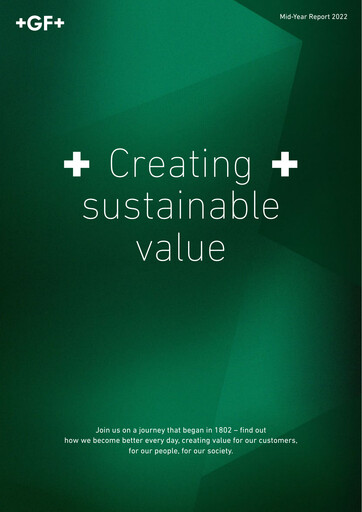 Vorschaubild Georg Fischer Halbjahresbericht 2022-h1