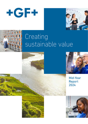 Vorschaubild Georg Fischer Halbjahresbericht 2024-h1