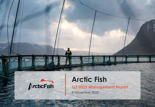 Thumbnail Arctic Fish Holding Quarterly Report 2023-q3