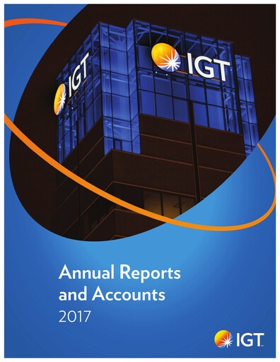 Thumbnail International Game Technology Annual Report 2017
