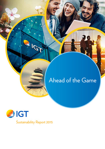 Thumbnail International Game Technology Sustainability Report 2015