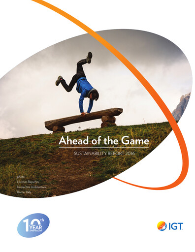 Thumbnail International Game Technology Sustainability Report 2016