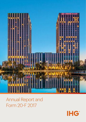 Thumbnail InterContinental Hotels Group
 Annual Report 2017
