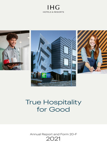 Thumbnail InterContinental Hotels Group
 Annual Report 2021