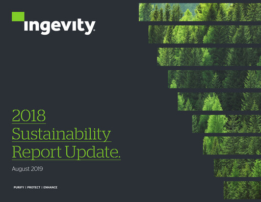 Thumbnail Ingevity Sustainability Report 2018