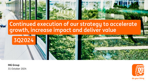 Thumbnail ING
 Quarterly Report 2024-q3