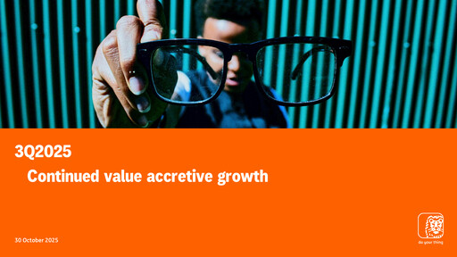 Thumbnail ING
 Quarterly Report 2025-q3