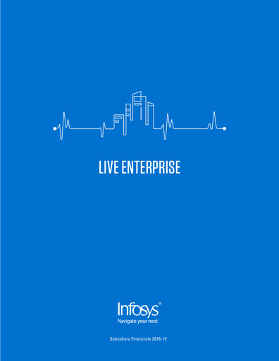 Thumbnail Infosys Financial Statement 2018-2019