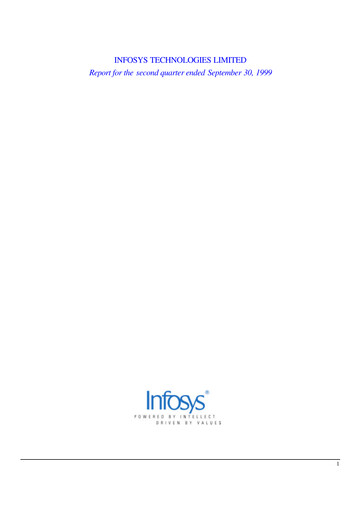 Thumbnail Infosys Quarterly Report 1999-q2