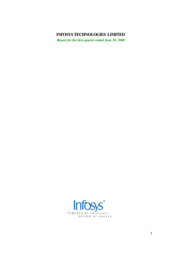 Thumbnail Infosys Quarterly Report 2000-q1