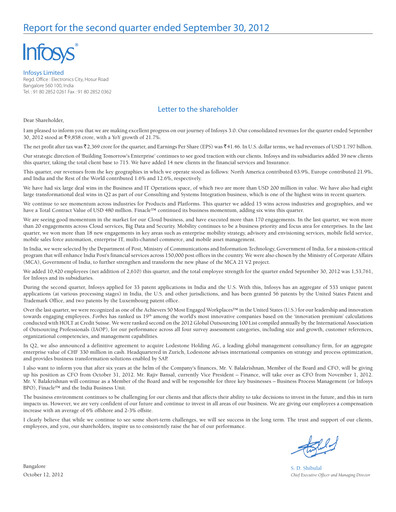 Thumbnail Infosys Quarterly Report 2012-q2