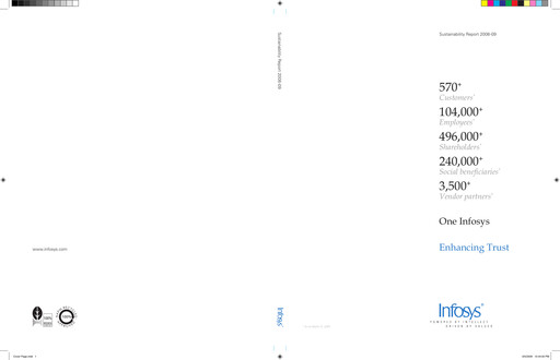 Thumbnail Infosys Sustainability Report 2008-2009