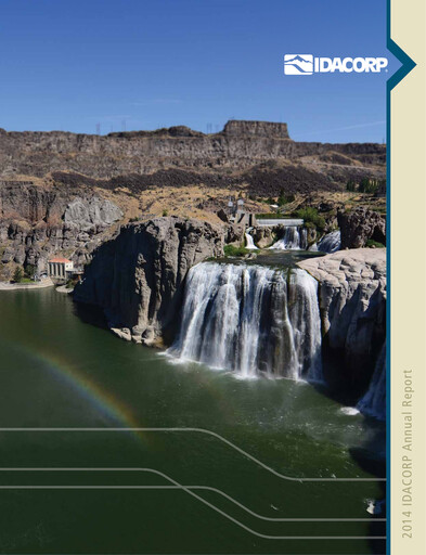 Thumbnail Idacorp Annual Report 2014