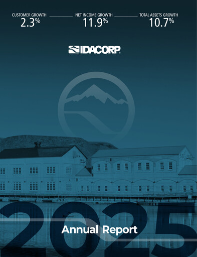 Thumbnail Idacorp Annual Report 2025