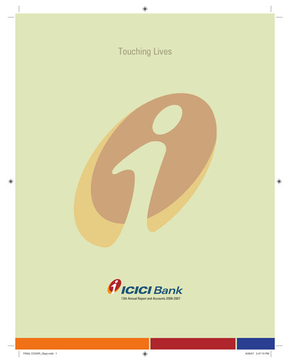 Thumbnail ICICI Bank Annual Report 2006-2007