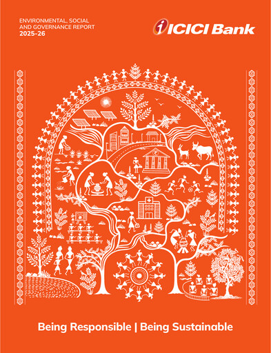 Miniature ICICI Bank Rapport ESG 2025-2026