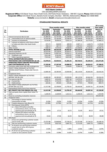 Thumbnail ICICI Bank Quarterly Report 2026-q3