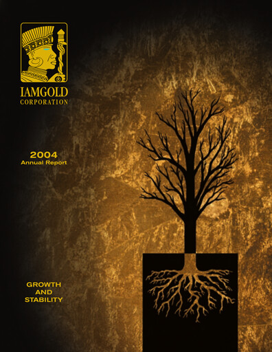 Thumbnail Iamgold
 Annual Report 2004