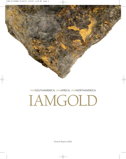 Thumbnail Iamgold
 Annual Report 2006
