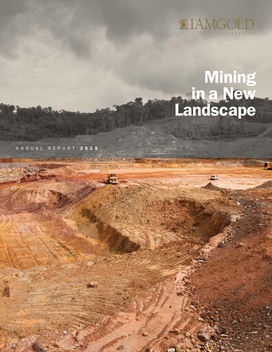 Thumbnail Iamgold
 Annual Report 2015