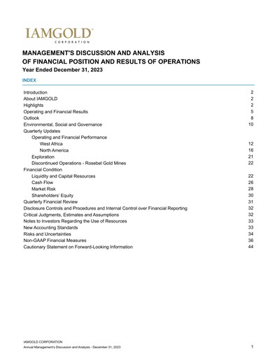 Thumbnail Iamgold
 Financial Statement 2023