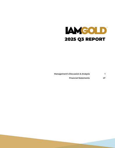 Thumbnail Iamgold
 Quarterly Report 2025-q3