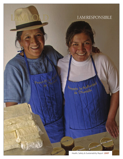 Thumbnail Iamgold
 Sustainability Report 2007