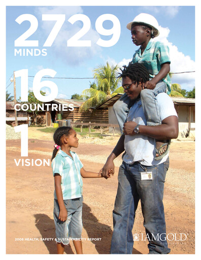 Thumbnail Iamgold
 Sustainability Report 2008
