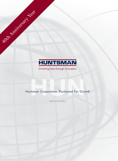 Thumbnail Huntsman Corporation
 Annual Report 2009