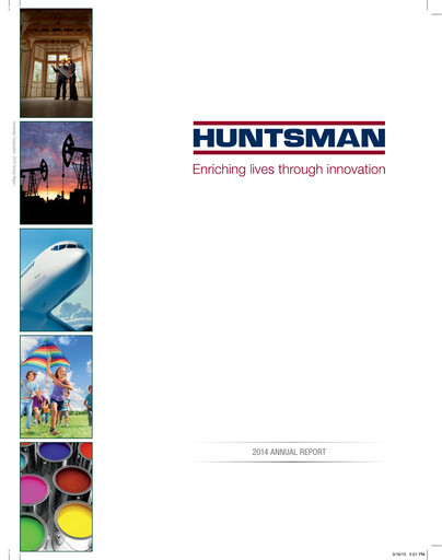 Thumbnail Huntsman Corporation
 Annual Report 2014