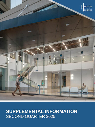 Thumbnail Hudson Pacific Properties
 Quarterly Report 2025-q2