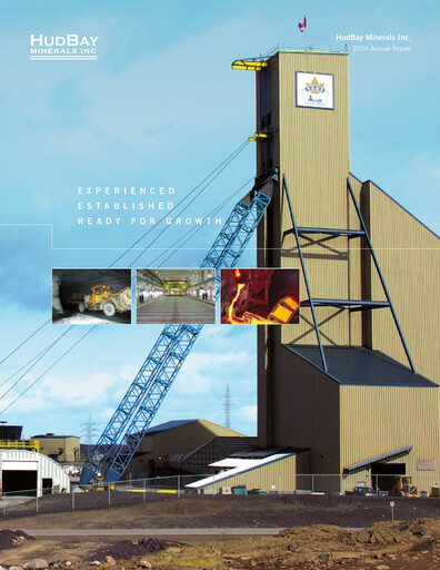 Thumbnail Hudbay Minerals
 Annual Report 2004