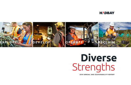 Thumbnail Hudbay Minerals
 Sustainability Report 2019
