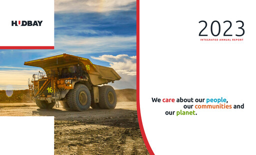 Thumbnail Hudbay Minerals
 Sustainability Report 2023