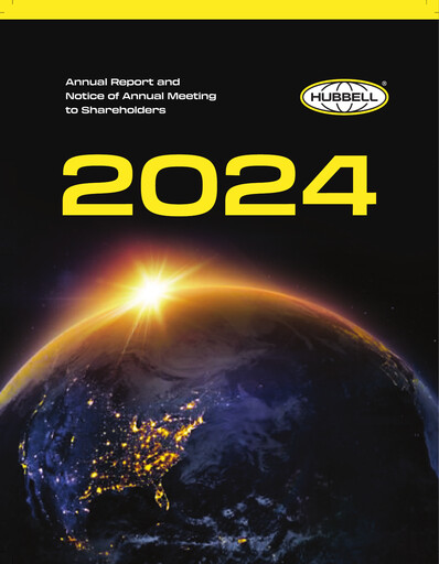 Thumbnail Hubbell Annual Report 2024