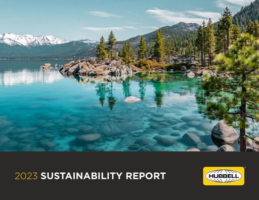 Thumbnail Hubbell Sustainability Report 2023