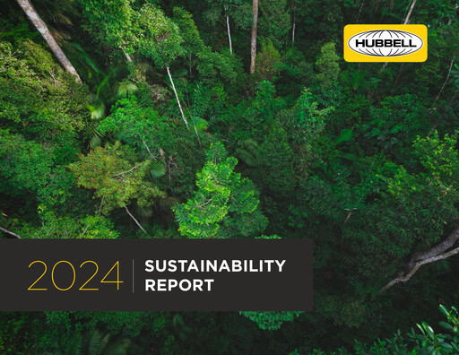 Thumbnail Hubbell Sustainability Report 2024