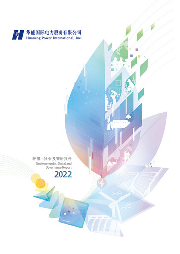 Thumbnail Huaneng Power International ESG Report 2022