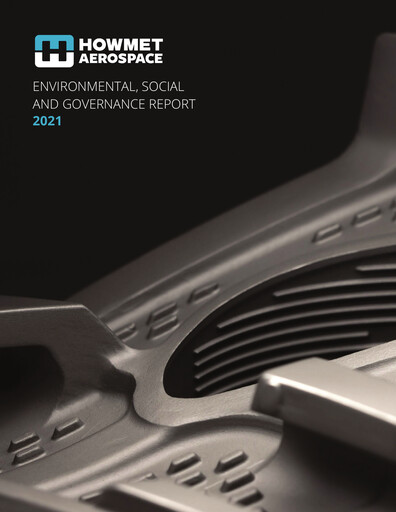 Thumbnail Howmet Aerospace
 ESG Report 2021